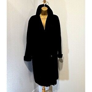 Kerrybrooke Vintage Mongolian Cashmere Overcoat Sz XL Sears 1960s Wool Old Money